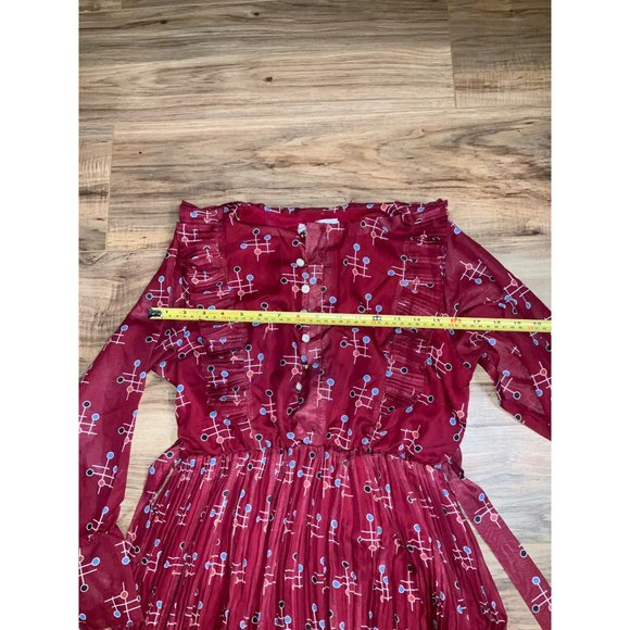 NWT- Women's  Fashion Collection Special Design Midi Dress- Size: Large - Picture 7 of 12